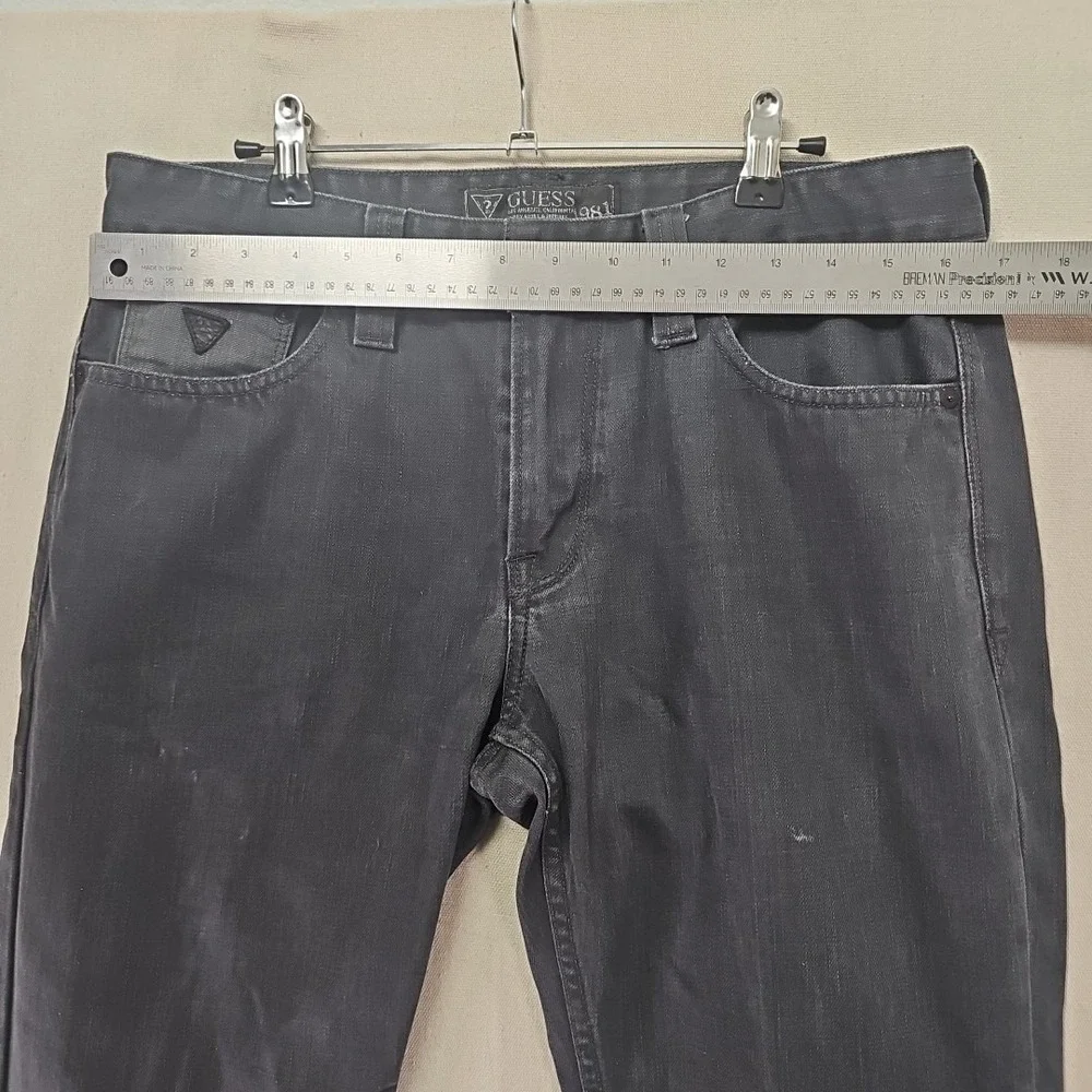 Guess‎ Los Angeles Desmond Relaxed Fit Jeans Mens 33x32 Faded Black M2301220T40